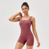 Jumpsuit With Chest Pad Skinny Hip Raise Exercise - Image 4