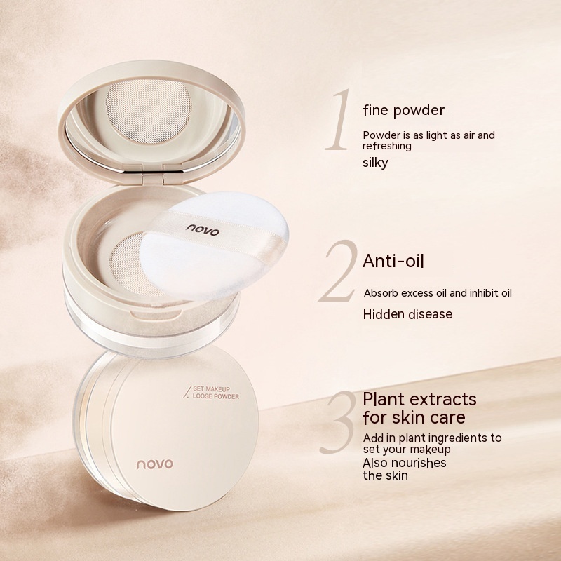 Soft Focus Makeup Powder Matte Concealer Oil Control Durable Waterproof And Sweatproof Smear-proof Makeup - Image 4