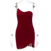 Ladies Chain Sling Skinny Pack Hip Dress - Image 2