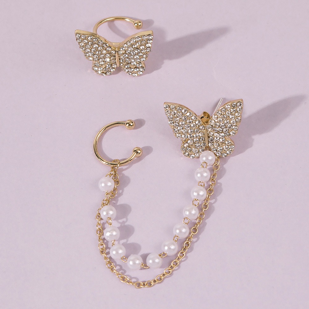 Sweet Pearl Butterfly Earrings - Image 5
