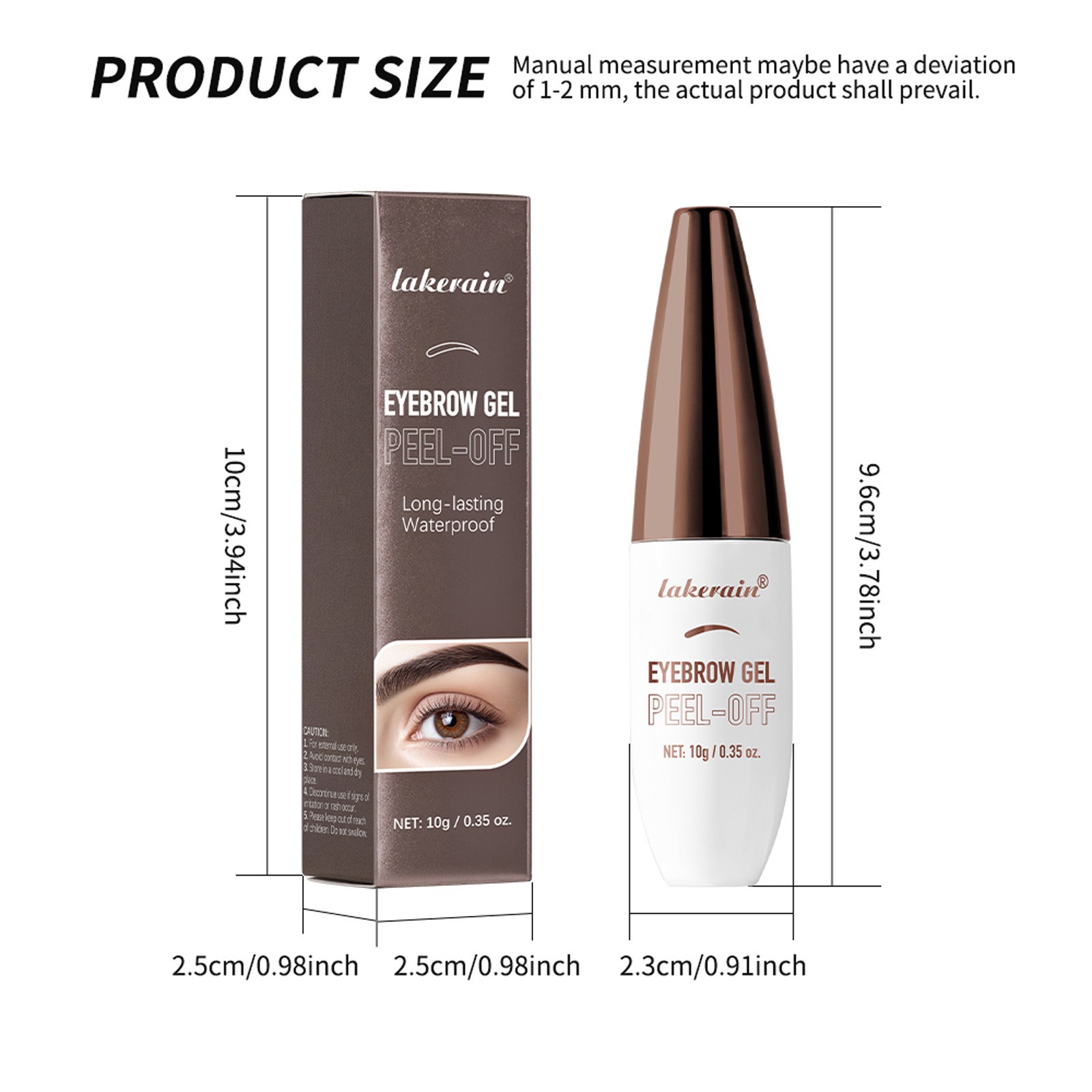 Wild Eyebrow Three-dimensional Waterproof Sweat-proof Not Easy To Fade Eyebrow Cream - Image 3