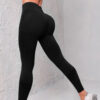 High Waist Seamless Yoga Pants Women's Solid Color Dot Striped Print Butt Lifting Leggings Fitness Running Sport Gym Legging Outfits - Image 8