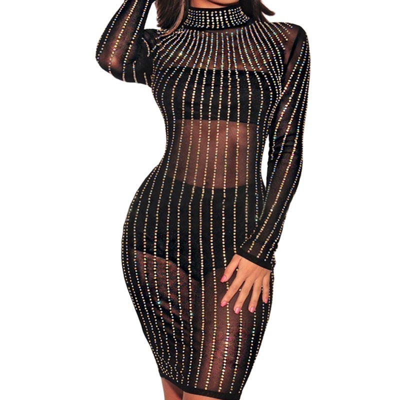 Grid Skinny Hip Skirt - Image 6