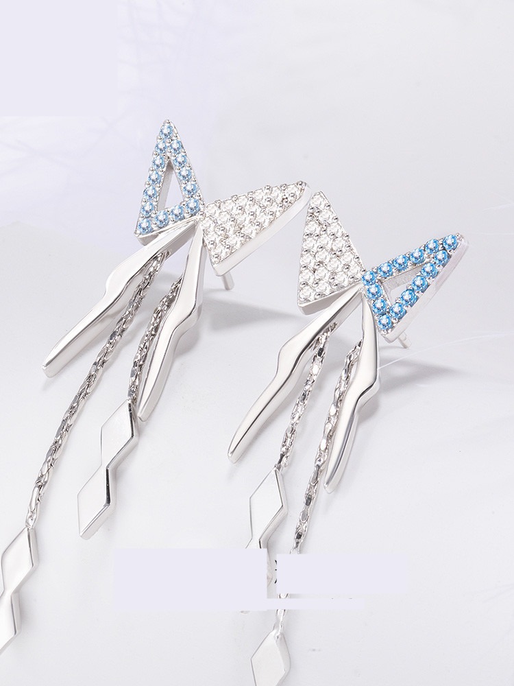 Trendy Butterfly Earrings Simple Niche Design