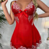 Lingerie Set Suspender Lingerie V-neck Underwear Lace Lingerie - Image 6