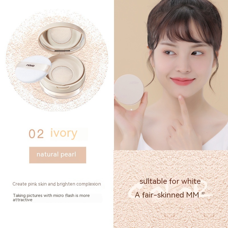 Soft Focus Makeup Powder Matte Concealer Oil Control Durable Waterproof And Sweatproof Smear-proof Makeup - Image 6