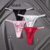 European And American Style Lace Sexy Thong Traceless Mesh Ladies - Image 4