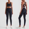 High-waist Buttocks Fitness Pants Beauty Back Yoga Bra - Image 4