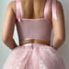 Pure Desire Sheer Mesh Slit Pajamas Underwear For Women - Image 2