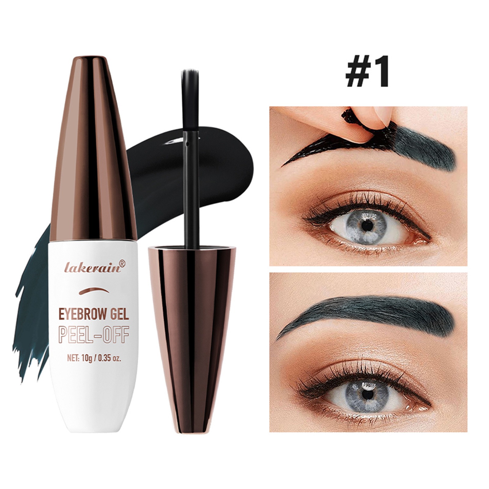 Wild Eyebrow Three-dimensional Waterproof Sweat-proof Not Easy To Fade Eyebrow Cream - Image 8