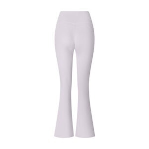 Autumn And Winter New Flared Pants Solid Color Sports Long-sleeve Suit