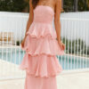Women's Tube Top Backless Cake Dress - Image 3