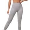 Seamless Dot Peach Hip Yoga Hip Lifting Skinny Workout Pants - Image 2
