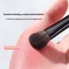 13 Black Brushed Eye Brush Makeup Tools Eye Makeup Brush Leather Ba - Image 7
