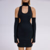 2023 Women's Fashion Summer Sleeveless Slim Short Mini Dress Club Dresses - Image 5