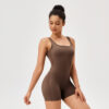 Jumpsuit With Chest Pad Skinny Hip Raise Exercise - Image 3