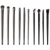 13 Black Brushed Eye Brush Makeup Tools Eye Makeup Brush Leather Ba - Image 3