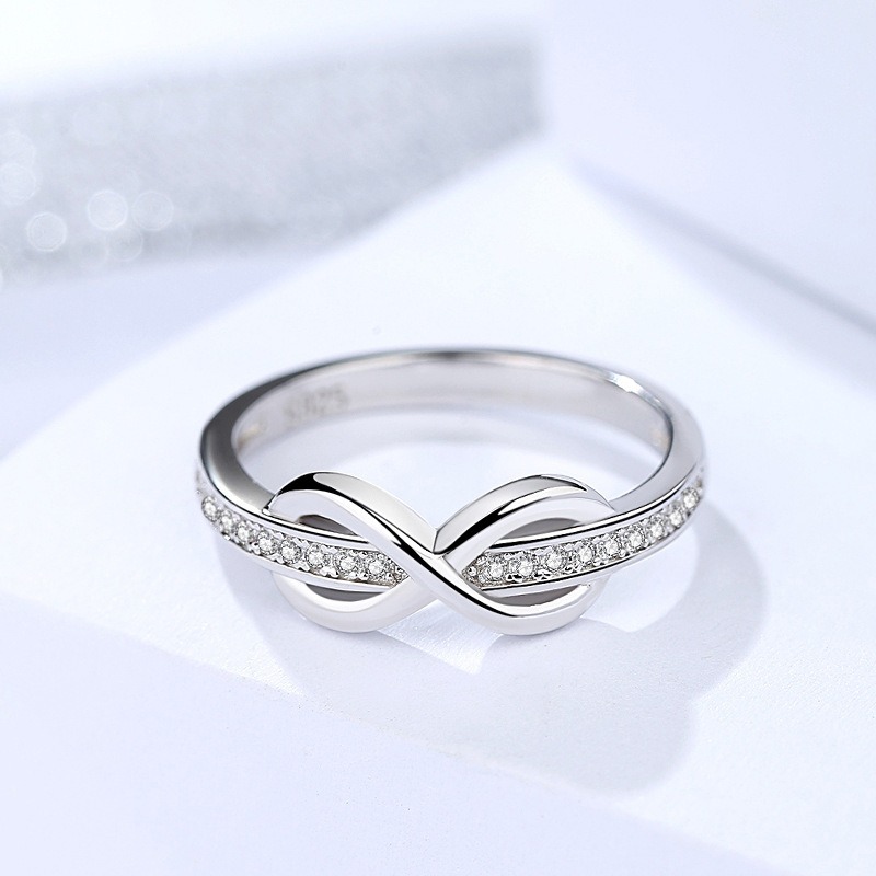 Full Diamond Jewelry Sterling Silver Ring - Image 5